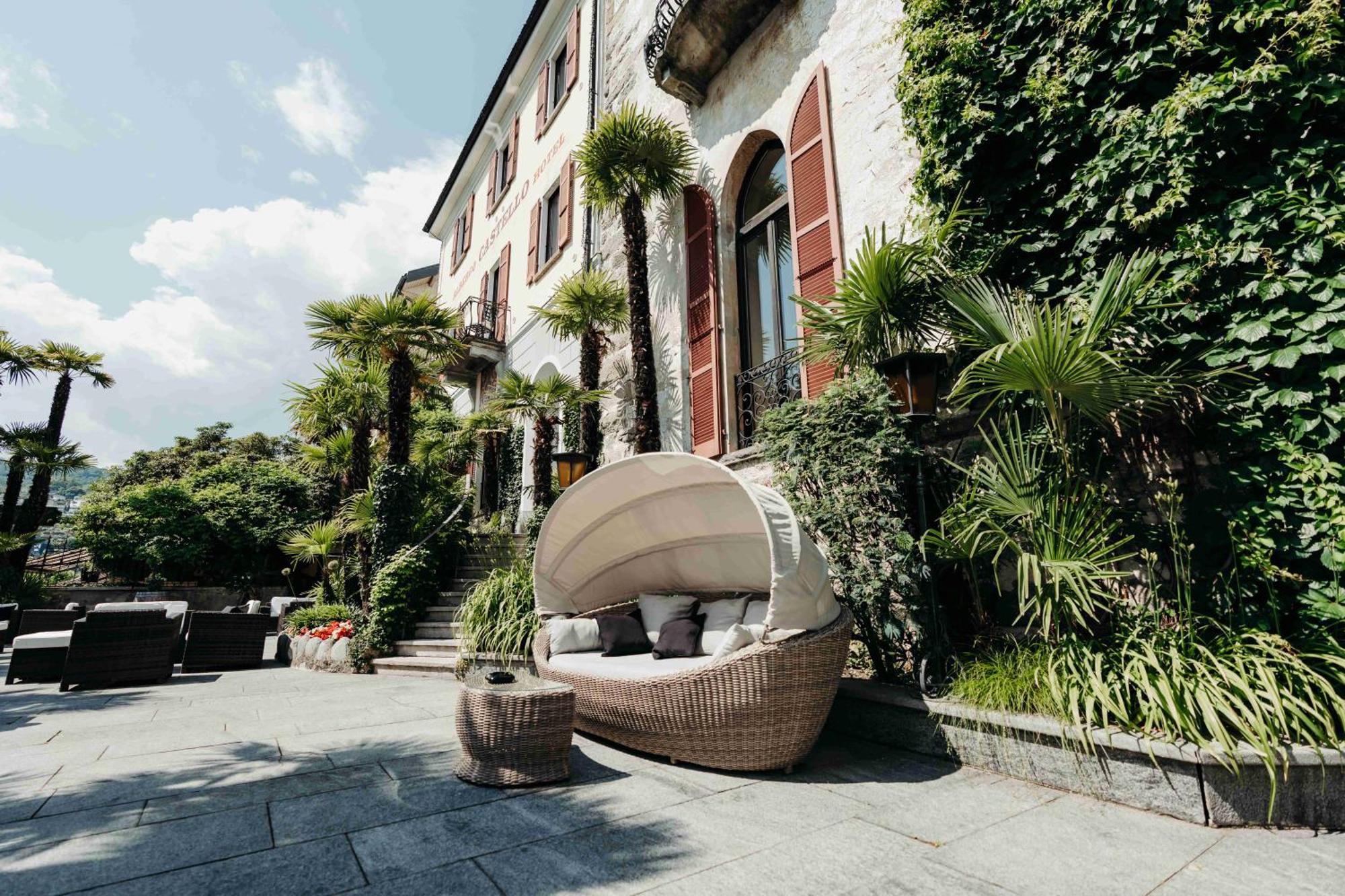 Romantik Hotel Castello Seeschloss أسكونا المظهر الخارجي الصورة