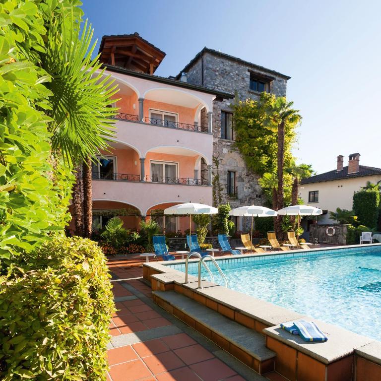 Romantik Hotel Castello Seeschloss أسكونا المظهر الخارجي الصورة